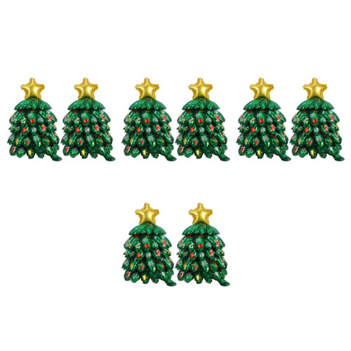 8Pcs Green Inflatable Christmas Tree Balloon Party Table and Yard 2