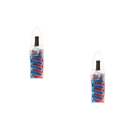 2Pcs Cooler Bags Multi-Color Reusable Gel Chiller 1