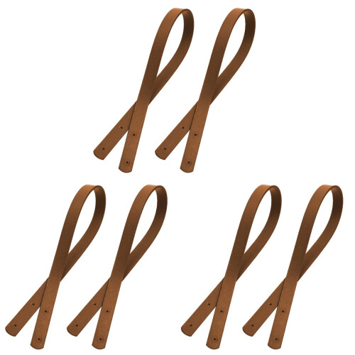 6Pcs Khaki Strap for Tote Bag Chic Replacement Handles Set 1