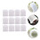 600Pcs White Non-Woven Drawstring Tea Bags for Loose Leaf Herbal Tea 10