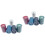 200Pcs Portable Plastic Chips Multi-Function Game Accessories 4