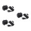 3Pcs Black Aquarium Submersible Water Pump with Flow Control 4