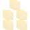 2500Pcs Clear Round Adhesive Dots Non-Trace for Use 8