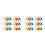 200Pcs Assorted Plastic Tamper Proof Seals Self Locking Logistics Tags 9