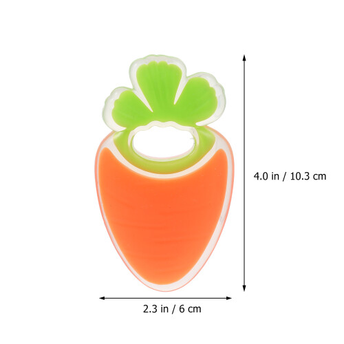 2Pcs Baby Molar Training Toy Silicone Toy Assorted 1