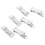24Pcs Small Silver Metal Clips Spring Clamps for Sewing Craft Projects 2