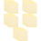 2500Pcs Clear Round Adhesive Dots Non-Trace for Use 9