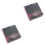 2Pcs DIY Scratch Drawing Paper Multi Color Thick Black Coated Surface 3