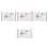 4Pcs Reusable Calligraphy Blank Scrolls Easy Clean Water Writing Cloth 4