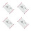 4Pcs Reusable Calligraphy Blank Scrolls Easy Clean Water Writing Cloth 7