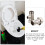 2Pcs Practical Copper Water Distribution Tee Connector Silver 8