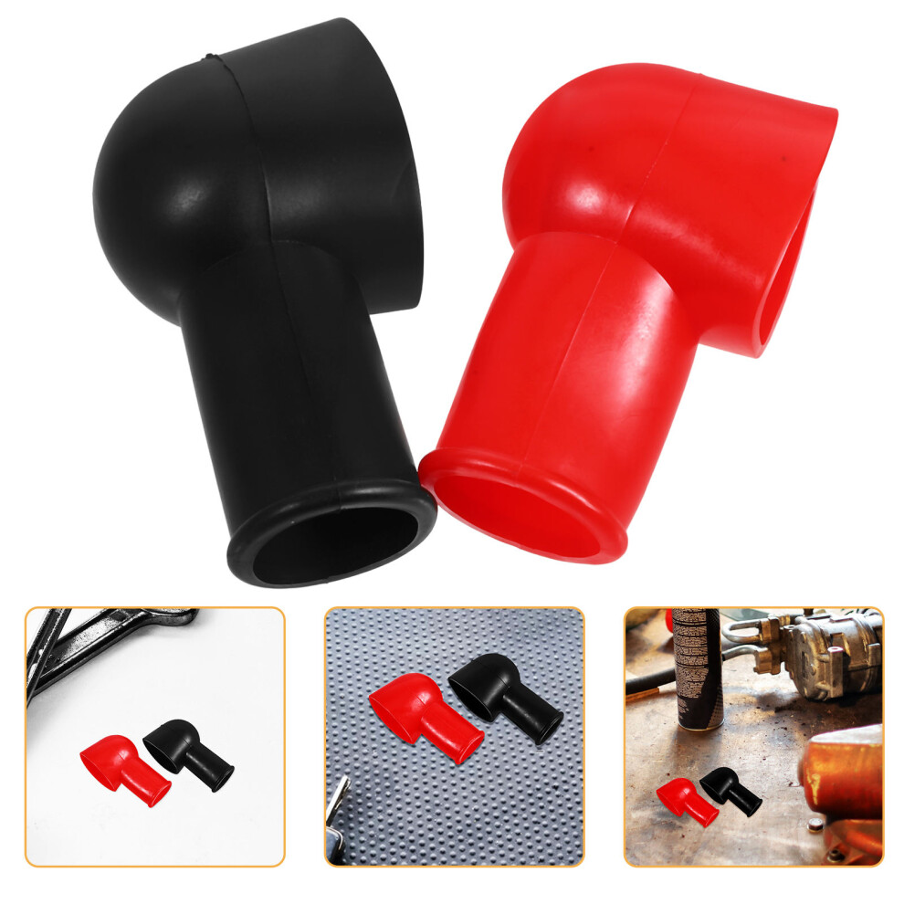 8 Pcs Battery Terminal Protector Caps For Negative Positive 3631600172674