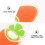 2Pcs Baby Molar Training Toy Silicone Toy Assorted 6