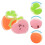 2Pcs Baby Molar Training Toy Silicone Toy Assorted 8