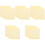 2500Pcs Clear Round Adhesive Dots Non-Trace for Use 5