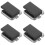 4Pcs Lightweight Mic Holder Alloy Microphone Hook Clips for Home Use 7