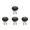 4Sets Versatile Iron Plastic Bevel Gears for Engineering and Home Use 9