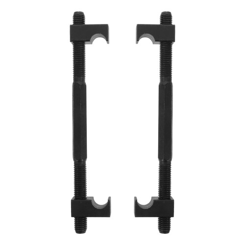 2Pièces Outil Compression Ressort Auto Noir Haute Résistance