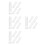 40Pcs White Refillable Marker Pens Blank Shell for Custom Ink Filling 4
