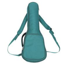 2Pcs Green Oxford Cloth Ukulele Bag Large Capacity Waterproof Storage