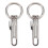 6Pcs Silver Key Ring Clasps Swivel Trigger Buckles for Bag Replacement 1
