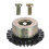 4Sets Versatile Iron Plastic Bevel Gears for Engineering and Home Use 2