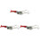 3Pcs Steel Toggle Clamp with Plastic Grip for Cabinets Doors Multi Use 2
