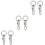6Pcs Silver Key Ring Clasps Swivel Trigger Buckles for Bag Replacement 5