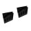 2Pcs Acrylic Straw Dispenser Black Desktop Storage for Kitchen Counter 8