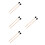 4Paires De Percussion Universels Noir Bois Érable Pour 6