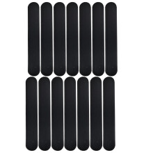 180 Pcs Hat Sweat Pad Collar Absorbing Sheet Sweatband Black