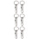 6Pcs Silver Key Ring Clasps Swivel Trigger Buckles for Bag Replacement 8