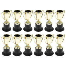 36Pcs Decorative Plastic Trophy Cups Golden Reward Prizes