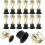 36Pcs Decorative Plastic Trophy Cups Golden Reward Prizes 10