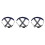 3Pcs Universal Plastic Replacement Suspension for Hard Hat Accessories 8