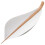 4Sets Reusable White Ceramic Tea Leaf Scoop Lightweight Portable 1