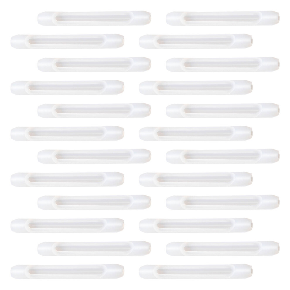 Iplusmile 12Pairs Soft Silicone Glasses Ear Grips White Stable Anti-Slip Holders