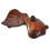 2 Pack Heart-Shaped Leaf Chopstick Stand Spoons Organizer Rack For 1