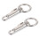 6Pcs Silver Key Ring Clasps Swivel Trigger Buckles for Bag Replacement 11