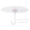 24Pcs White Plastic Bed Canopy Hooks Ceiling Mounted Hangers 3