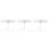 24Pcs White Plastic Bed Canopy Hooks Ceiling Mounted Hangers 6