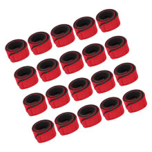 20Pcs Fishing Rod Wrap Straps With Hook And Loop For Fly Casting Rods