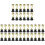 36Pcs Decorative Plastic Trophy Cups Golden Reward Prizes 2