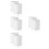 8Pcs White Chopsticks Drain Holder Convenient Kitchen Utensil Storage 11