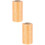 2Pcs Durable Orange Waxed Sewing Thread Flat Line for Projects 8
