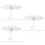 24Pcs White Plastic Bed Canopy Hooks Ceiling Mounted Hangers 9
