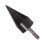 2pcs Firewood Drill Log Splitter Steel Conical Hammer Bit 11