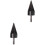 2pcs Firewood Drill Log Splitter Steel Conical Hammer Bit 3