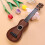3Pcs Toddler Ukulele Coffee Strings Starter Guitar Toy 10