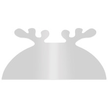 4Pcs Transparent Acrylic Charcuterie Board Handle DIY Stencils